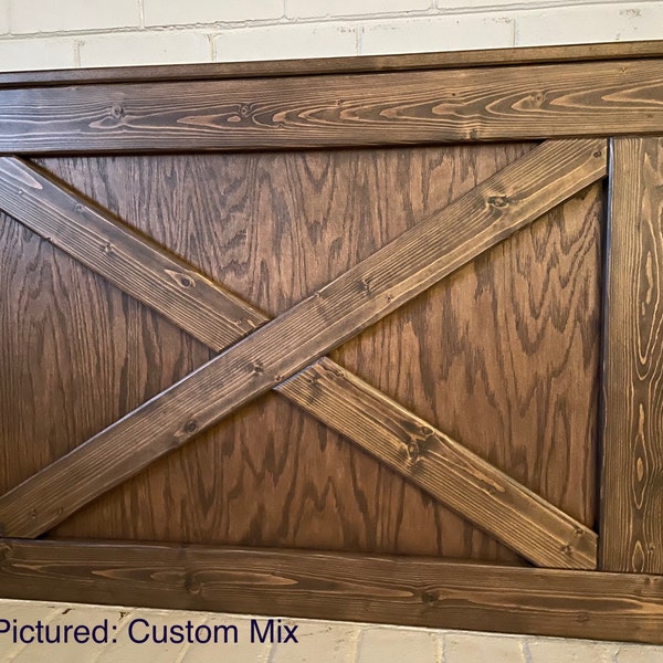 Barn Door Fireplace Etsy