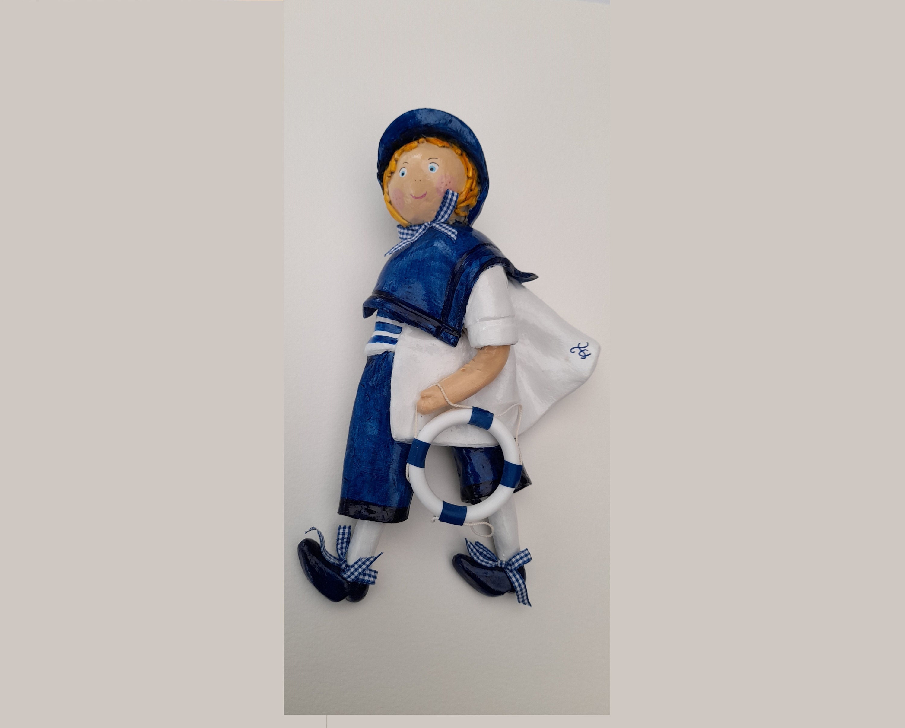 Figurine Marin Bleu