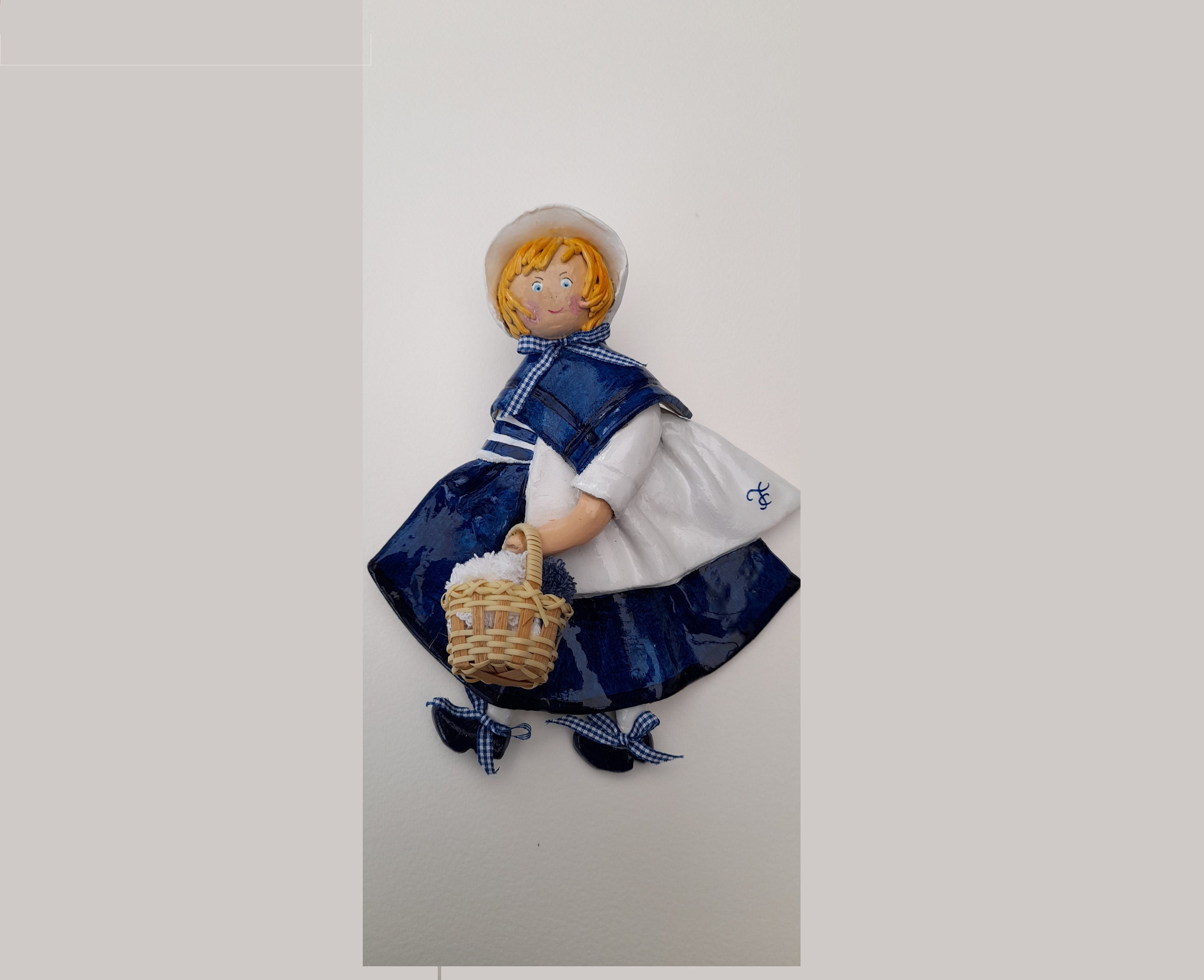Figurine Marine Bleue