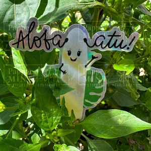 Cute Tokelau Pā Sticker | Holographic Vinyl Sticker | Tokelau Language Sticker | Cute Sticker | Laptop Sticker | Weatherproof Sticker