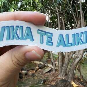 Vikia te Aliki! Tokelau Sticker