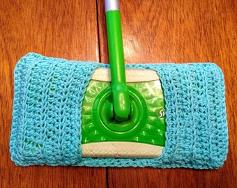 Swiffer Cover, Reusable Mop Pad, Eco-Friendly, handmade crochet