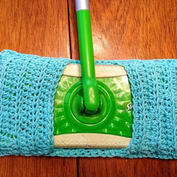 Swiffer Cover, Crocheted Mop Cover, Reusable, Washable, Eco-friendly Dust Mop Cover, Swiffer Pad