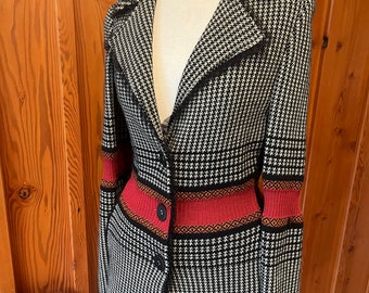 Italian designer Pianura  Studio knitted jacket