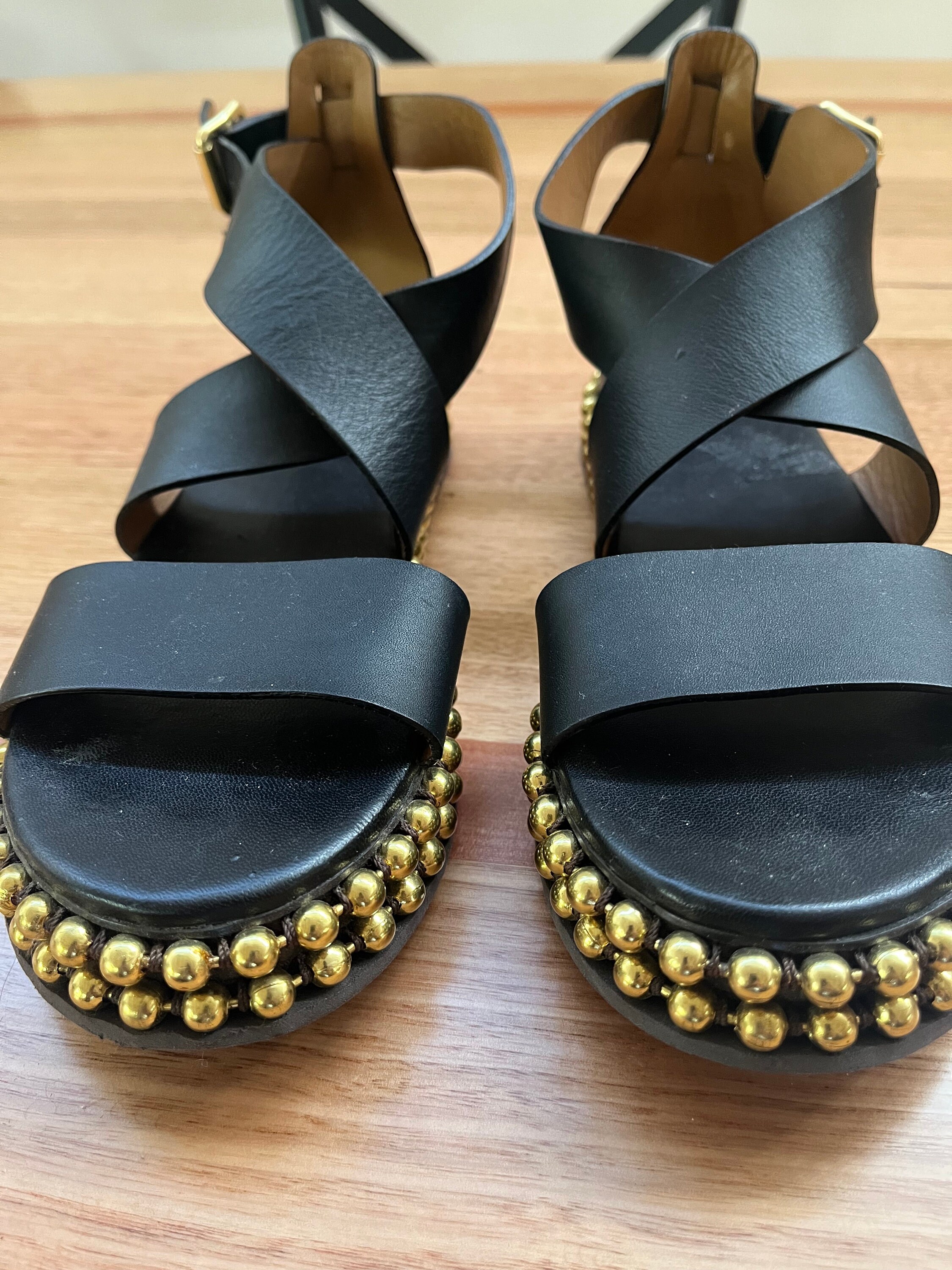 Chloe studded sale sandals