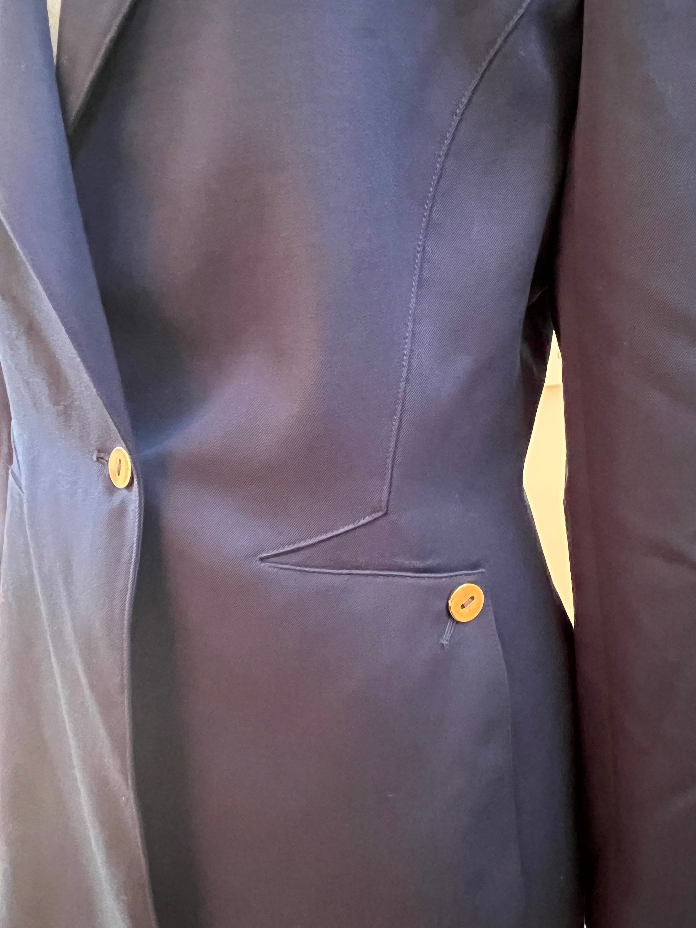 State of Claude Montana Jacket 90s Light Navy - Etsy