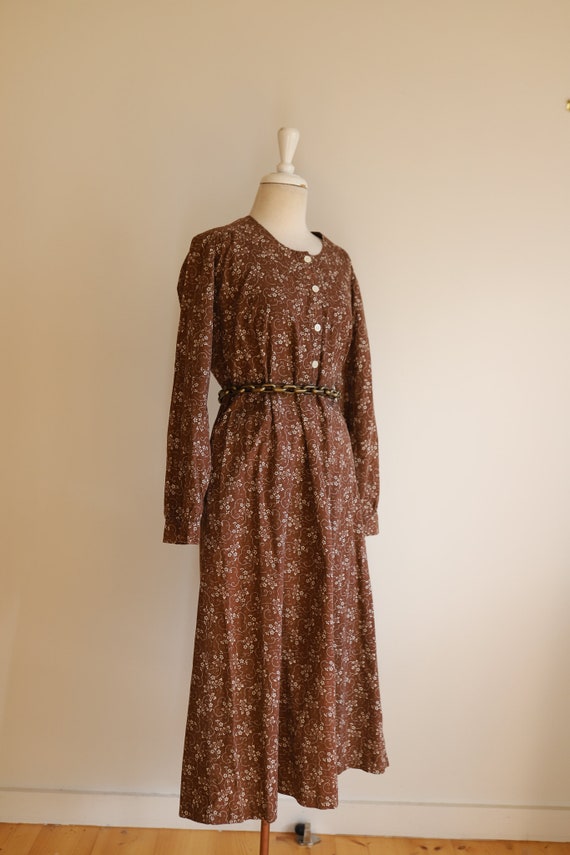 Laura Ashley 70s maxi dress made in Australia in rare… - Gem