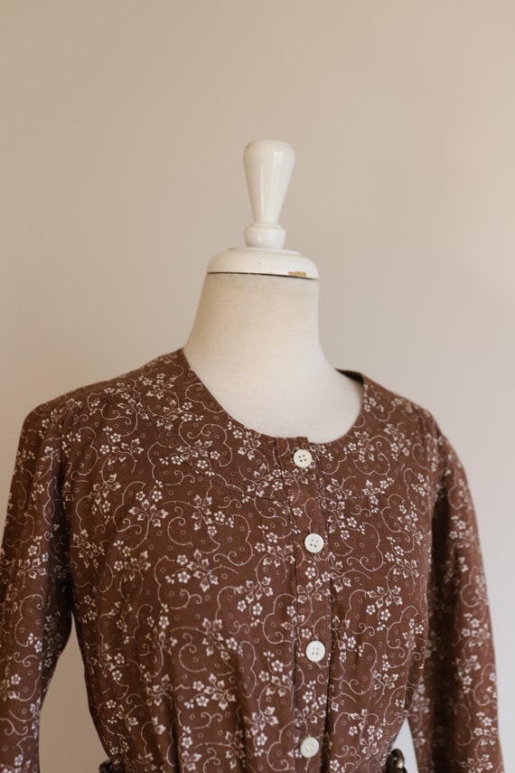 Laura Ashley 70s maxi dress made in Australia in rare… - Gem