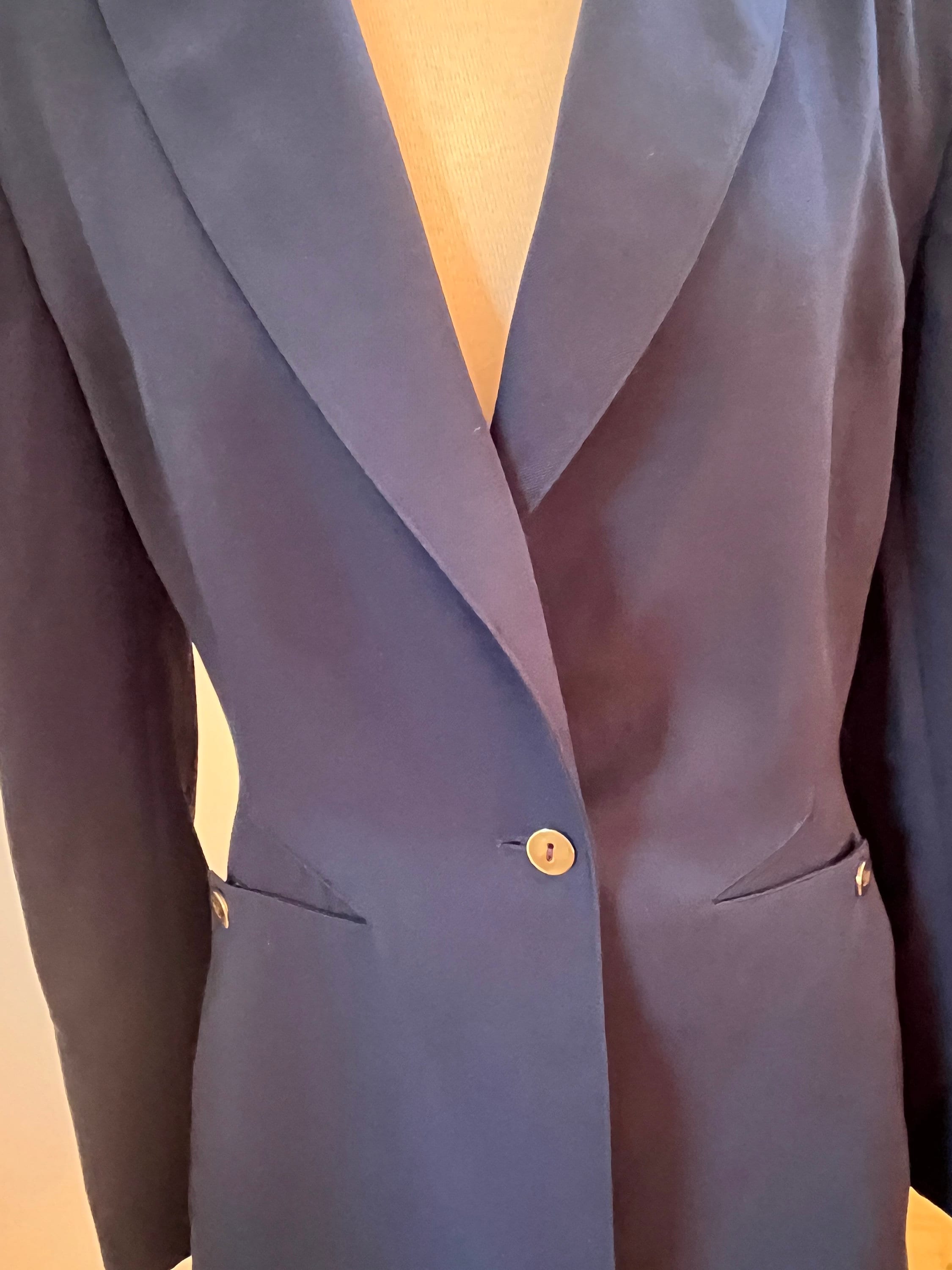 State of Claude Montana Jacket 90s Light Navy - Etsy