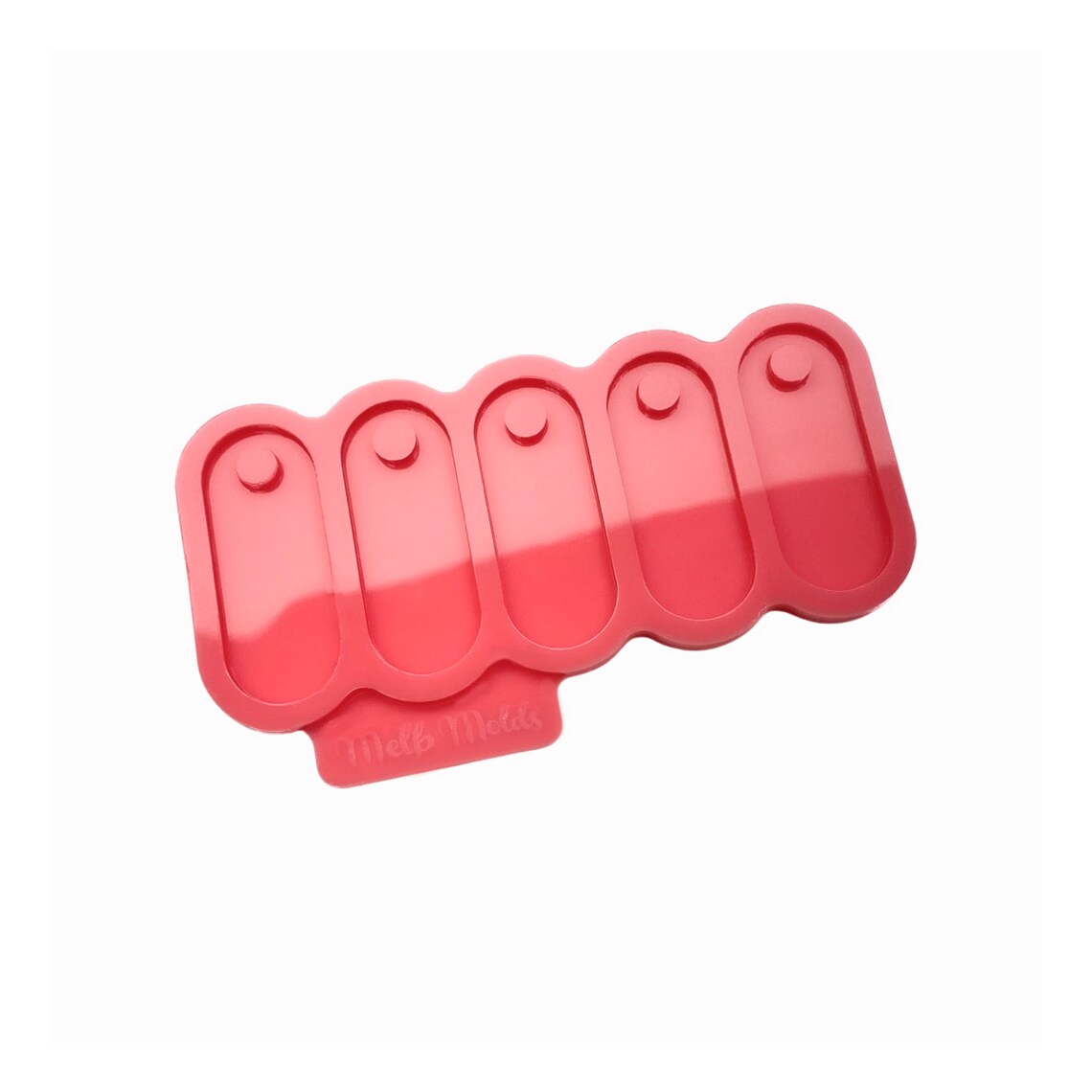 Name Tag Keychain Epoxy Resin Silicone Mold Curved Keychain Etsy