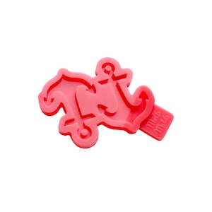Ship Anchor Keychain Silicone Mold, Sea Anchor Epoxy Resin Casting Mold, Marine Life Mold