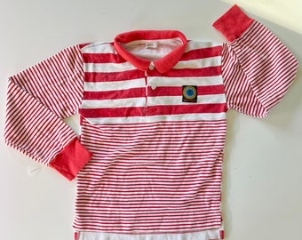 90er Fitness Polo Langarm Kinder 7