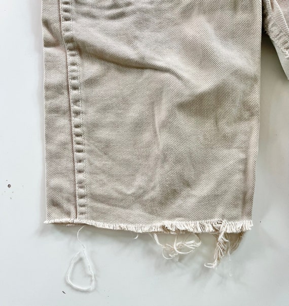 Vtg 80’s Light Khaki Shorts kids 10 - image 5