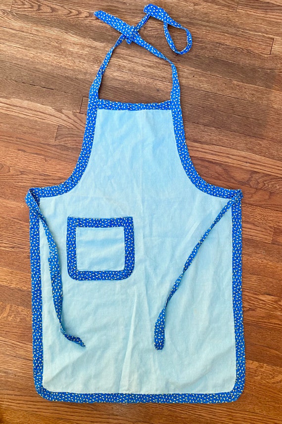 Vintage 60s/70s Handmade Corduroy Apron - image 1