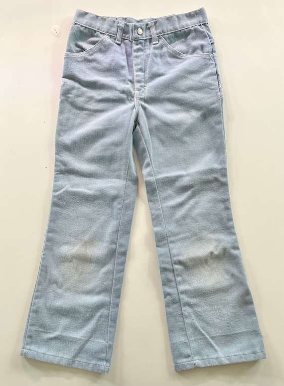 Vintage 70’s Baby Blue Pants Kids 10