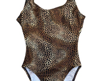 Xs Vtg 80’s/90’s Leopard One Piece Swimsuit Catalina Swimsuit