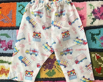 Vintage 80’s Trucker Convoy Handmade Pants Kids 2T