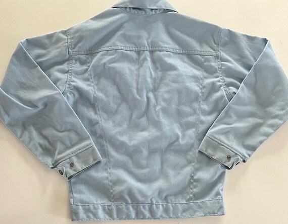 Vintage 70s Powder Blue Levis Jacket sz Small - image 3