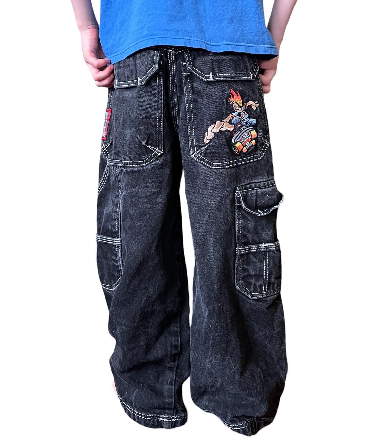 Vtg 90's Flamehead Baggy Skater Kid Pants Kids 8/10 - Etsy Vtg 90's Flamehead Baggy Skater Kid Pants Kids 8/10 - Etsy