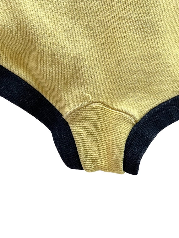 Vtg 60’s One Piece Yellow Swimsuit - image 7