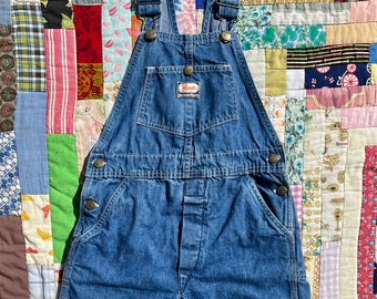 Kids 10 Vintage 70’s Oshkosh Denim Shortalls