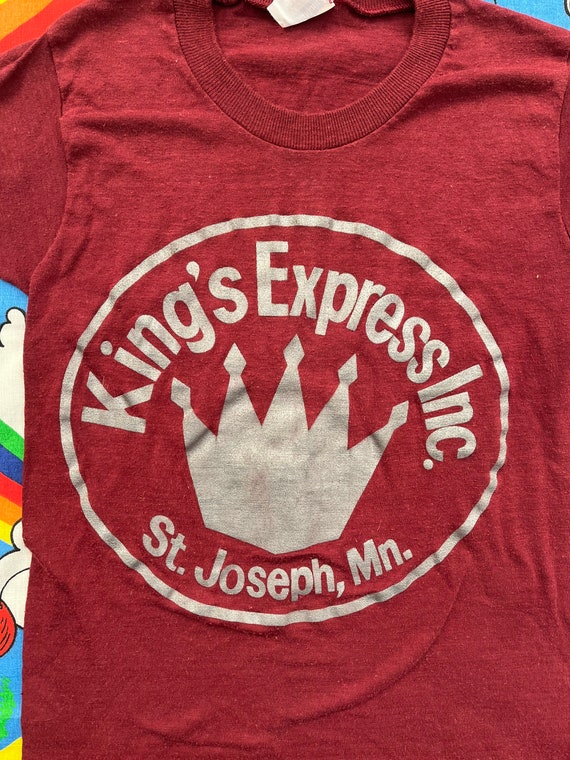 Vintage 80’s Minnesota Kings Express Tshirt kids 7 - image 3