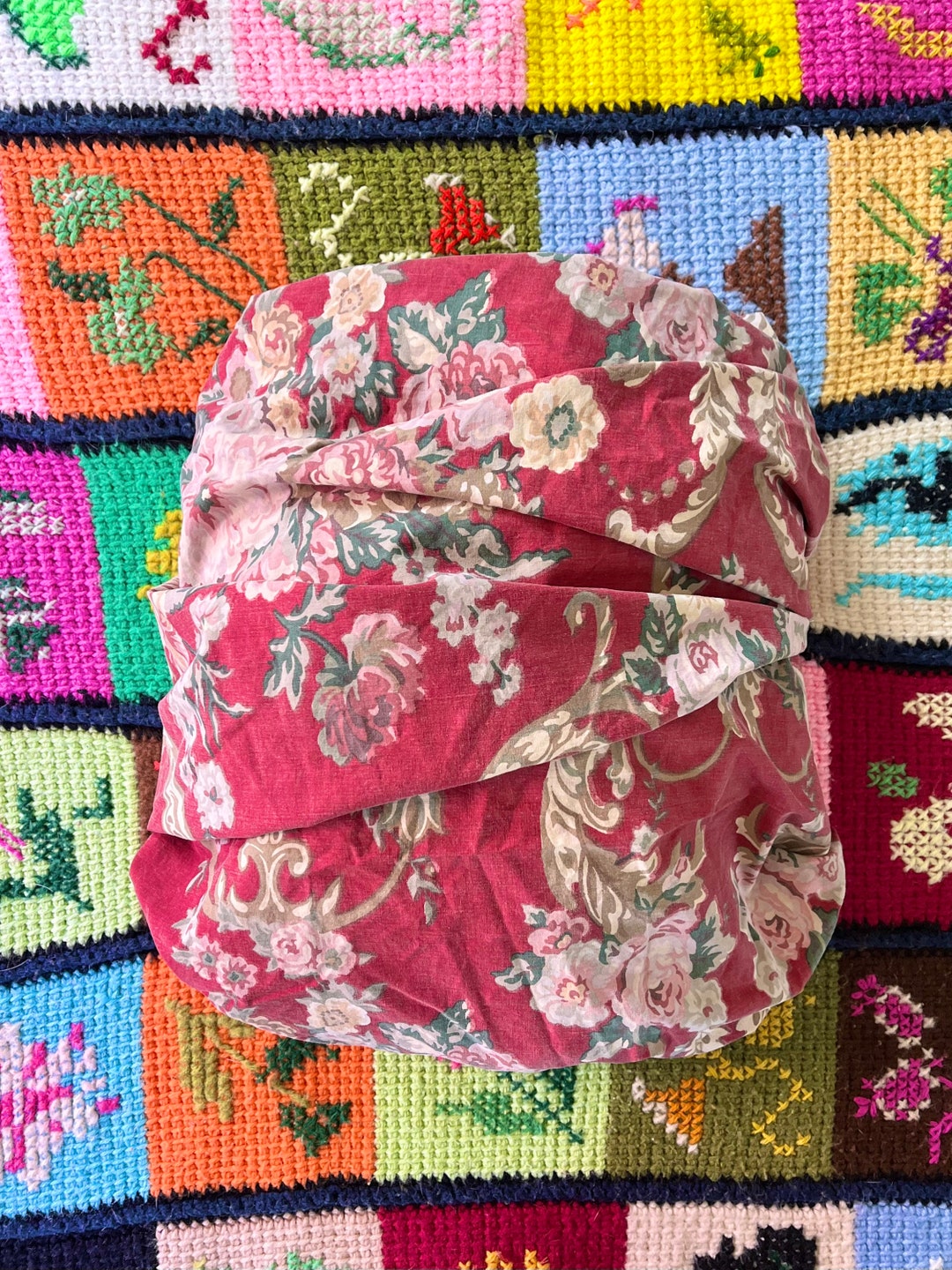 Vintage 90s Ralph Lauren Floral Twin Fitted Sheet Marseilles Danielle