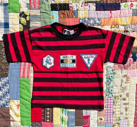 Kids 5 Vintage 80’s/90’s Varsity Sporty Tshirt - image 1