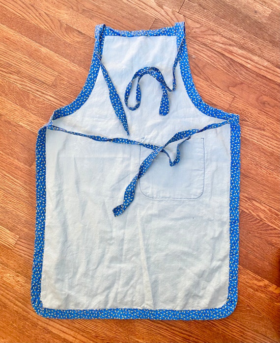 Vintage 60s/70s Handmade Corduroy Apron - image 2