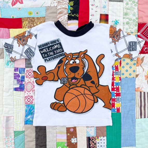 4T Vintage 90’s Scooby Doo Tshirt Basketball - image 1