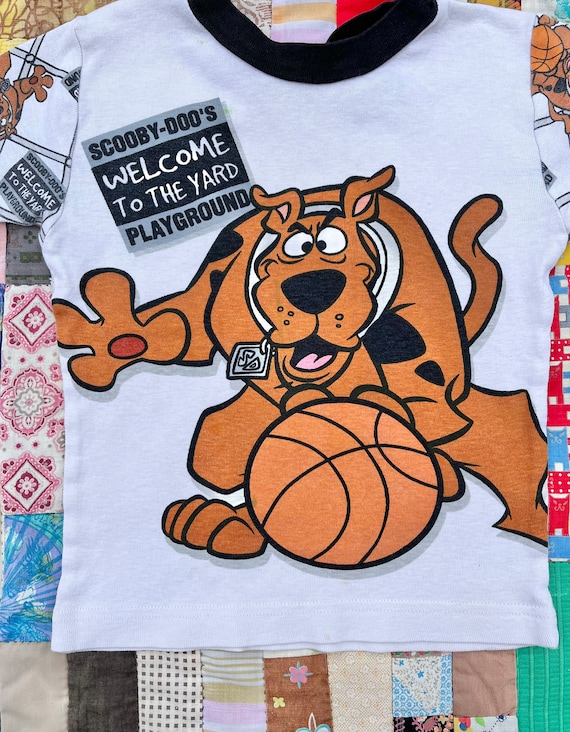 4T Vintage 90’s Scooby Doo Tshirt Basketball - image 2