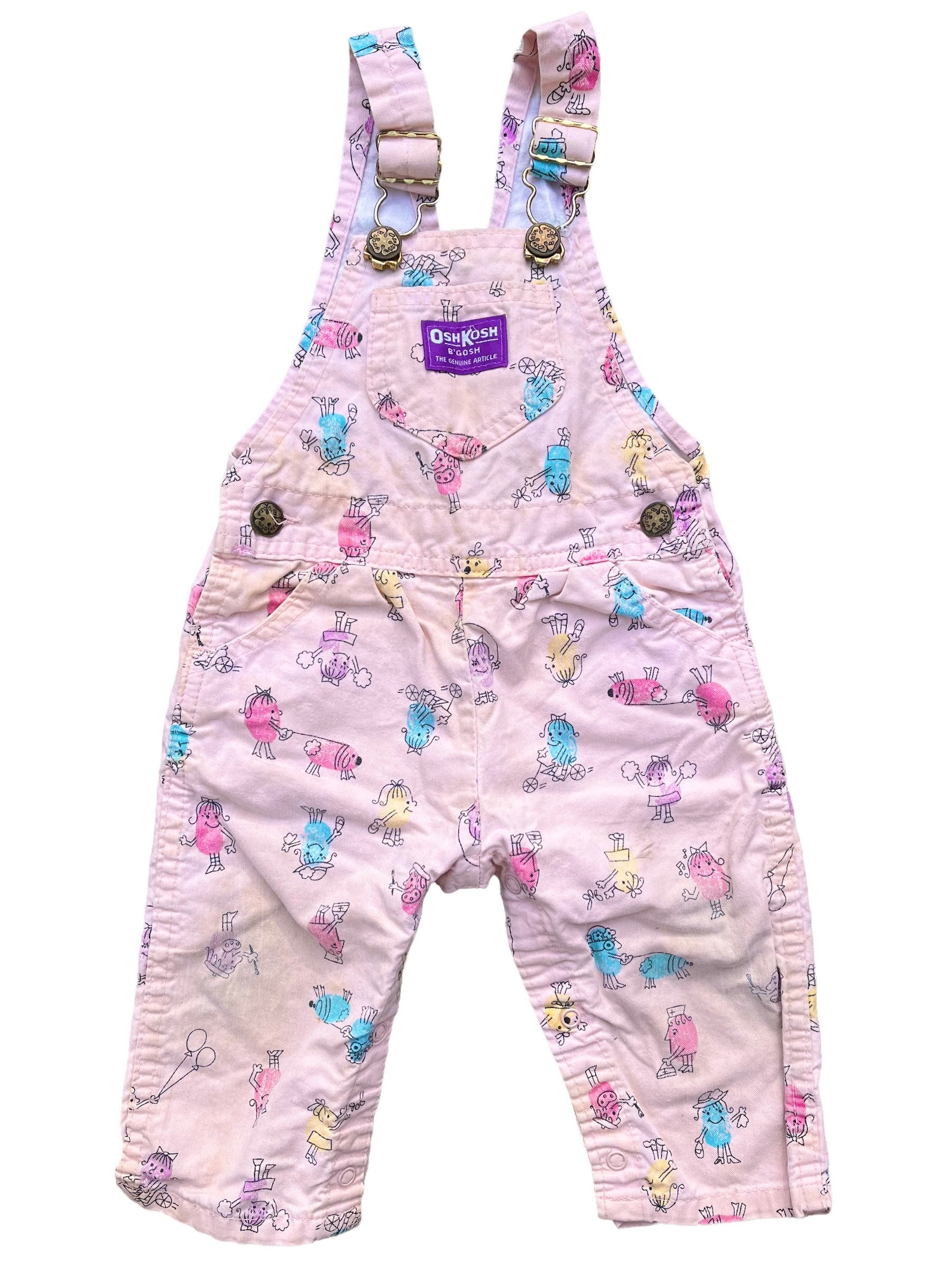 Vtg 90s Oshkosh Thumbprint Overalls Kids Sz 6/9M - Etsy Vtg 90s Oshkosh Thumbprint Overalls Kids Sz 6/9M - Etsy