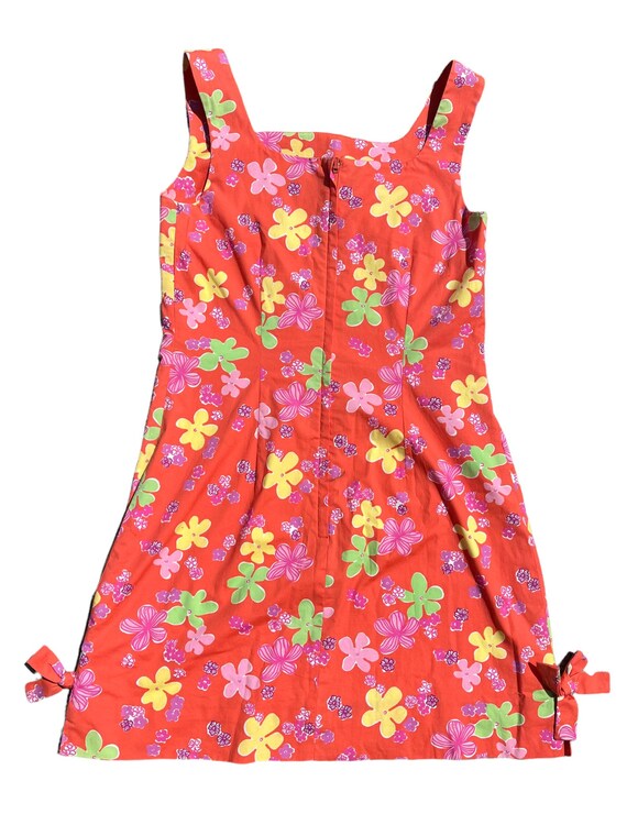 Vtg 90’s Fun Flowers Dress Adult M - image 7