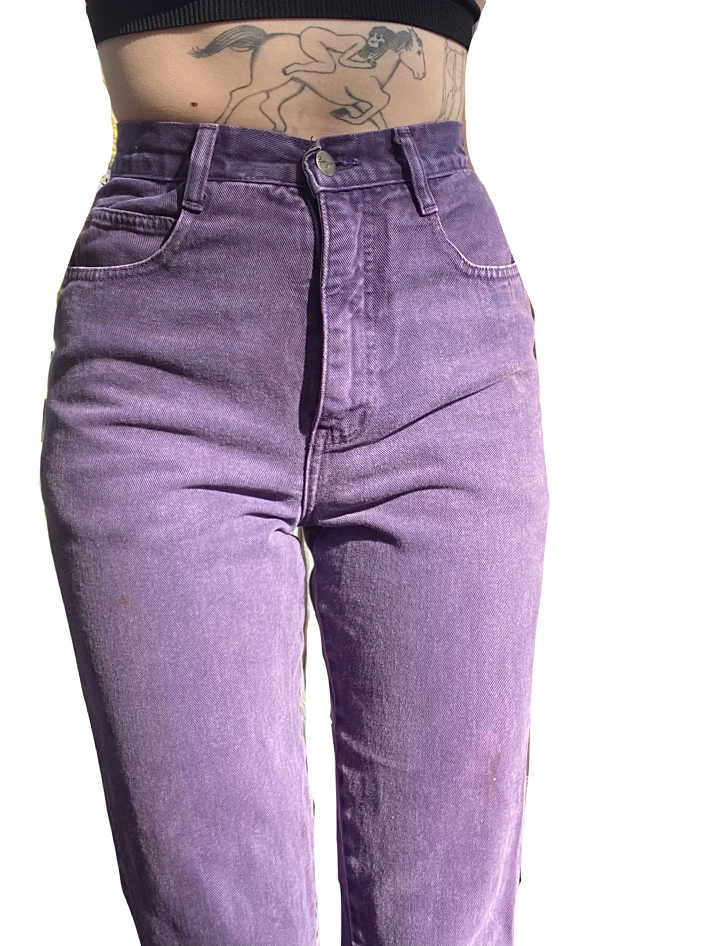 Purple Jeans - Etsy