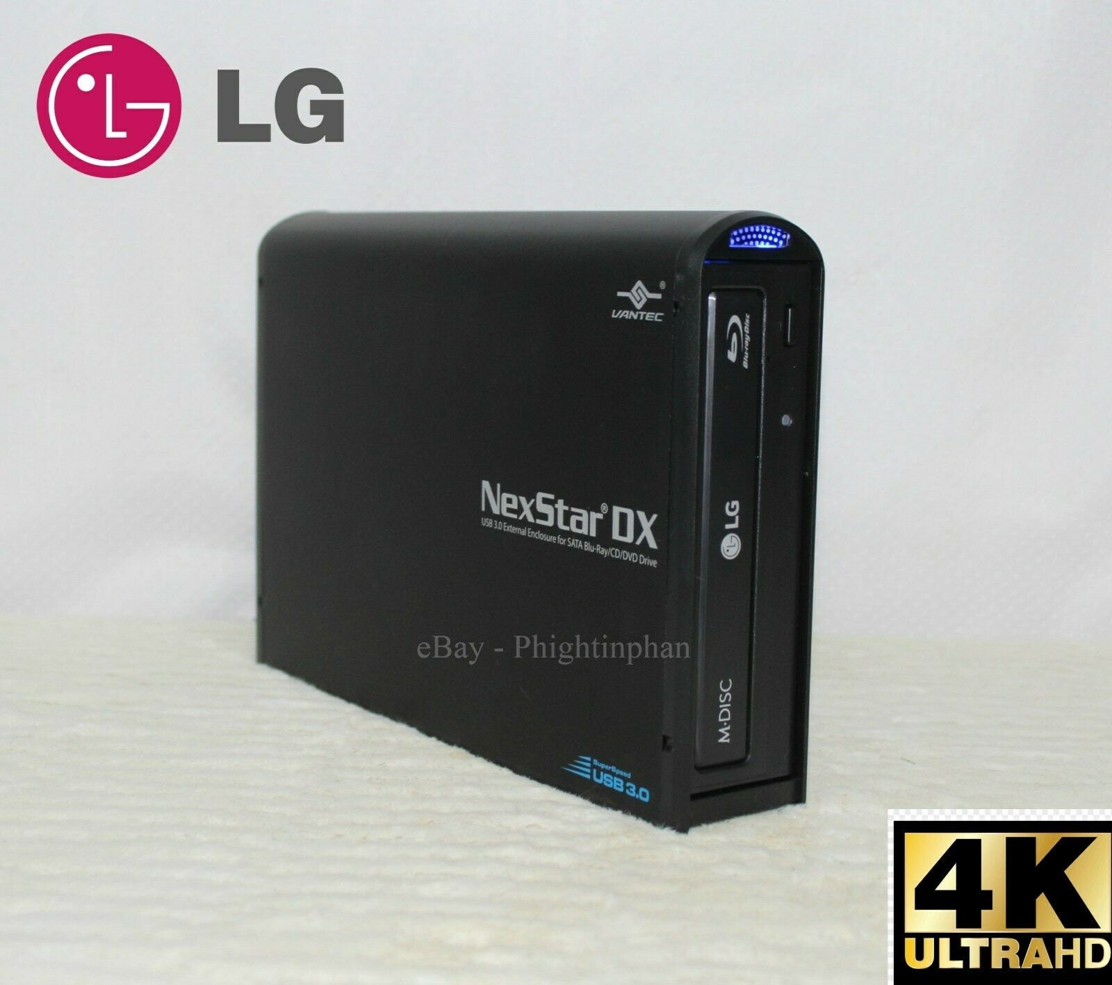 Brand New External LG WH16NS40 Bluray Drive Firmware 1.02 4K Etsy