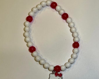 Pulseras temáticas de Hello Kitty.