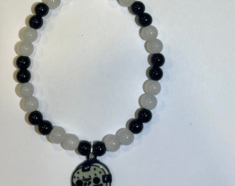 Pulseras de cuentas de cristal de Halloween