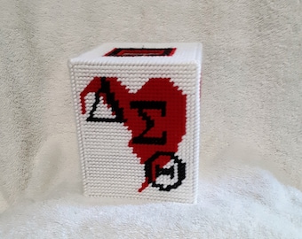 Delta Tissue Box Cover