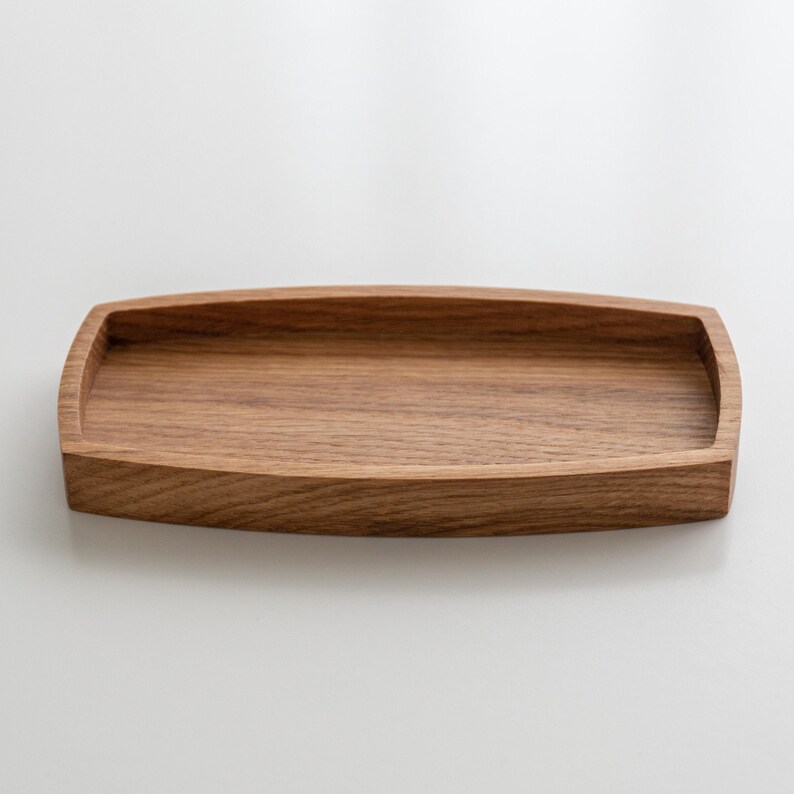 Catch All Tray 9 X 19cm. Wooden Desk Tray for Jewelry Keys Etsy