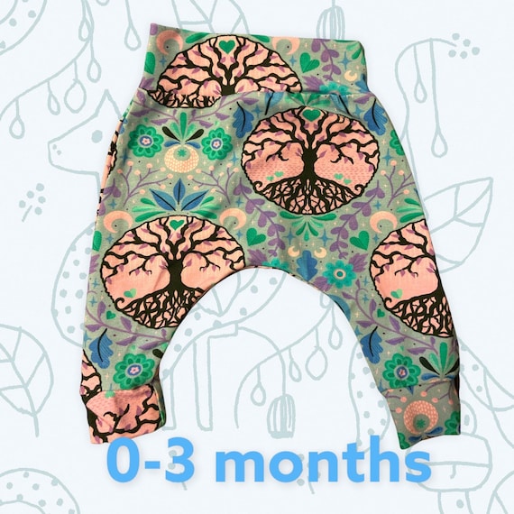 Buy 0-3 Months Tree Leggings, Baby and Toddler, Cloth Bum Fit