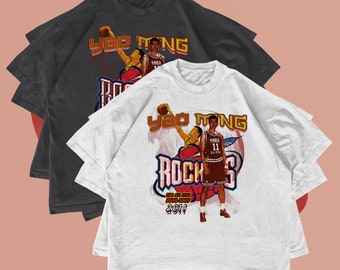Mitchell & Ness Houston Rockets #11 Yao Ming university red Swingman Jersey