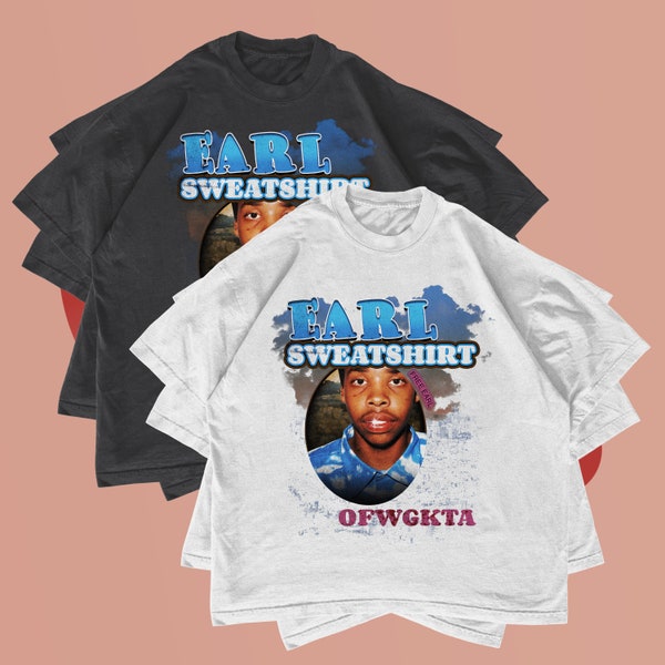 Earl Sweatshirt Vintage T Shirt Odd Future Wolf Gang Kill Them All OFWGKTA Thebe Neruda Kgositsile Garment Dyed 100% Cotton Tee 2021 Hip Hop