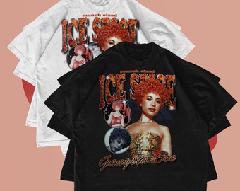 Ice Spice Vintage Wash T-Shirt: Recording Artist Graphic Tee