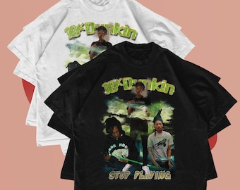 ★送料・関税込★WOOALONG★NEVER DONT STOP burning T-shirt★ ☆送料・関税込☆WOOALONG☆NEVER DONT STOP burning T-shirt