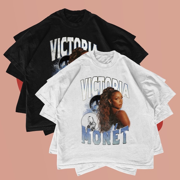 Victoria Monét Vintage Print T Shirt Short Long Sleeve Recording Artist Singer R&B Hip Hop Soul Groove Dance Music My Mama Boss Feels Better