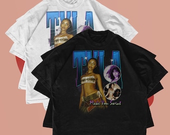 Camiseta Tyla Vintage Wash: Música R&B, Hip Hop y Soul