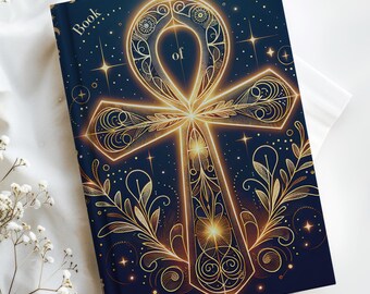 Book of Life: Divine Ankh Cross Hardcover Journal