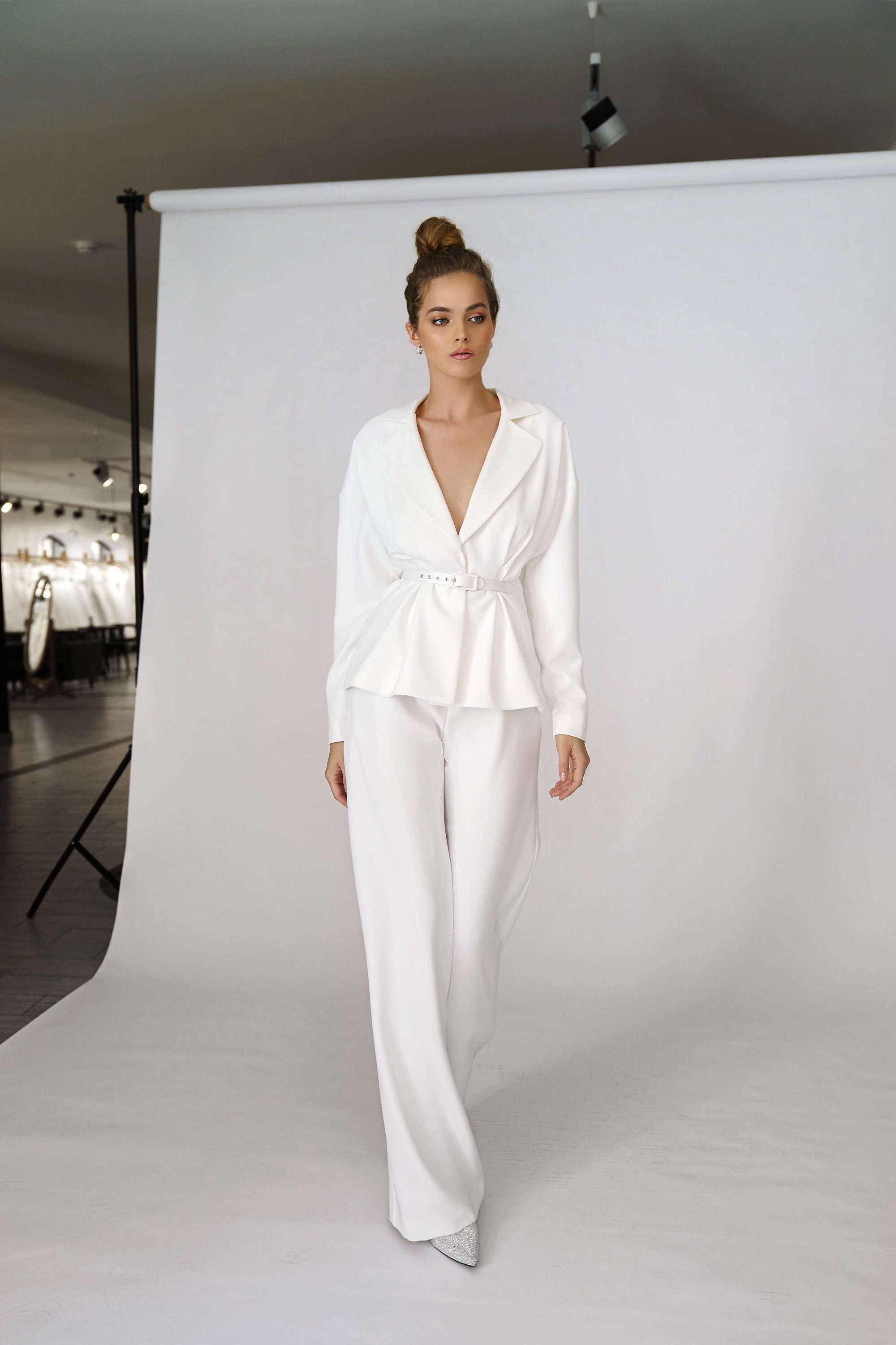 Womens Pant Suit for Wedding Mother of 