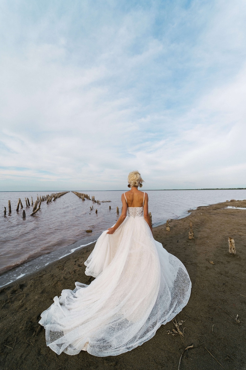 Sparkly Wedding Dress Magic Sparkly Wedding Dress Sparkly A - Etsy