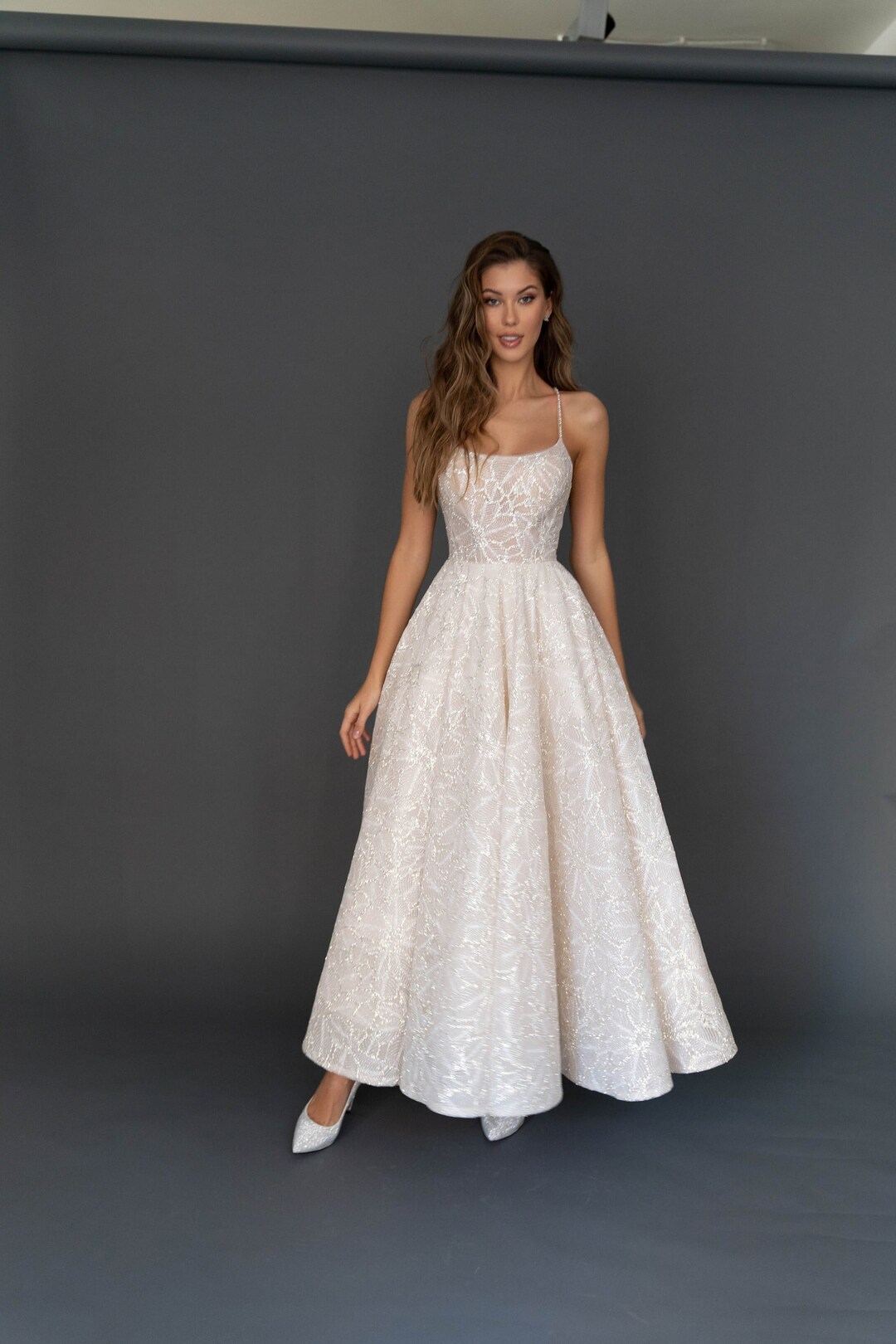 Sparkly Wedding Dress Sparkly Ball Gown Wedding Dress Magic - Etsy